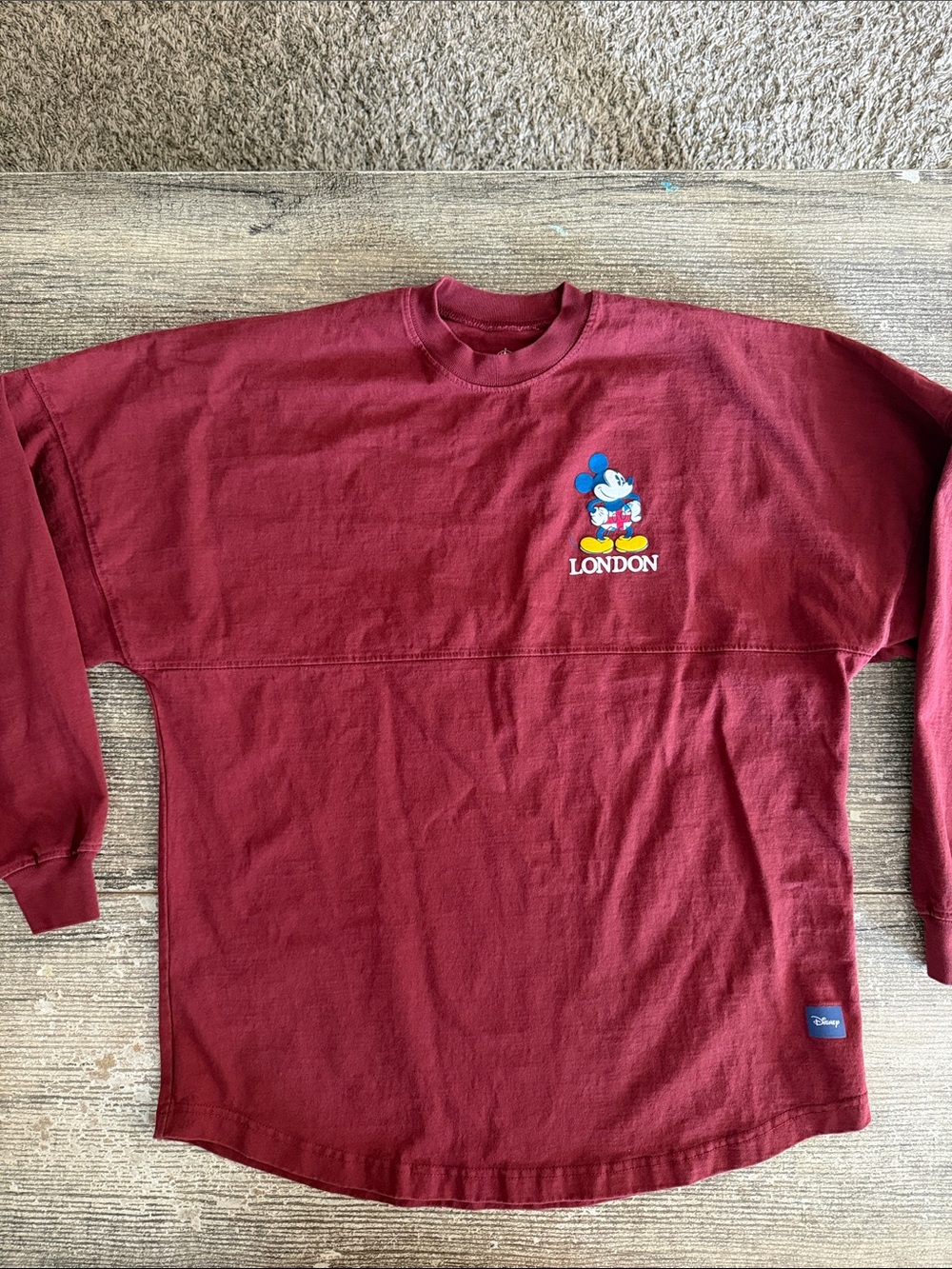 Walt Disney World Epcot UK pavilion London graphic spirit jersey